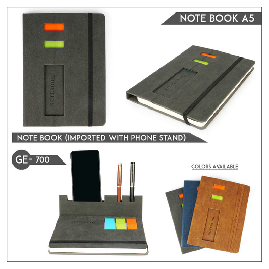 Note Book With Phone Stand GE - 700